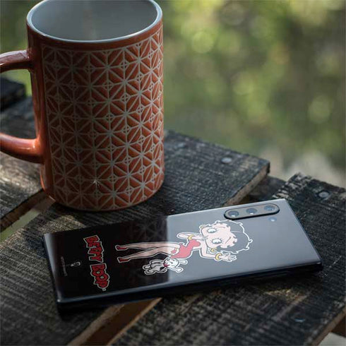 Betty Boop With Puppy Galaxy Note 10 Skin